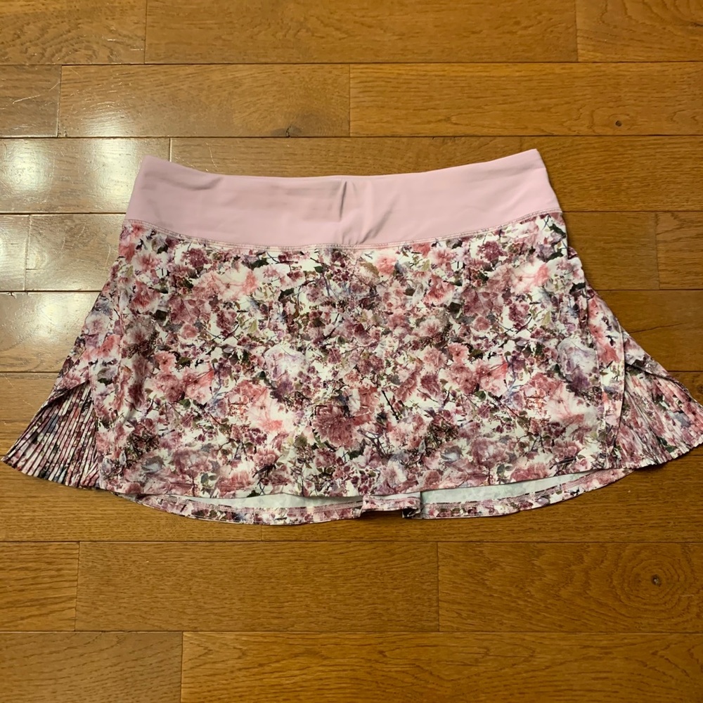 🌸Lululemon Play Off The Pleats Skirt-Blossom Spritz-10🌸